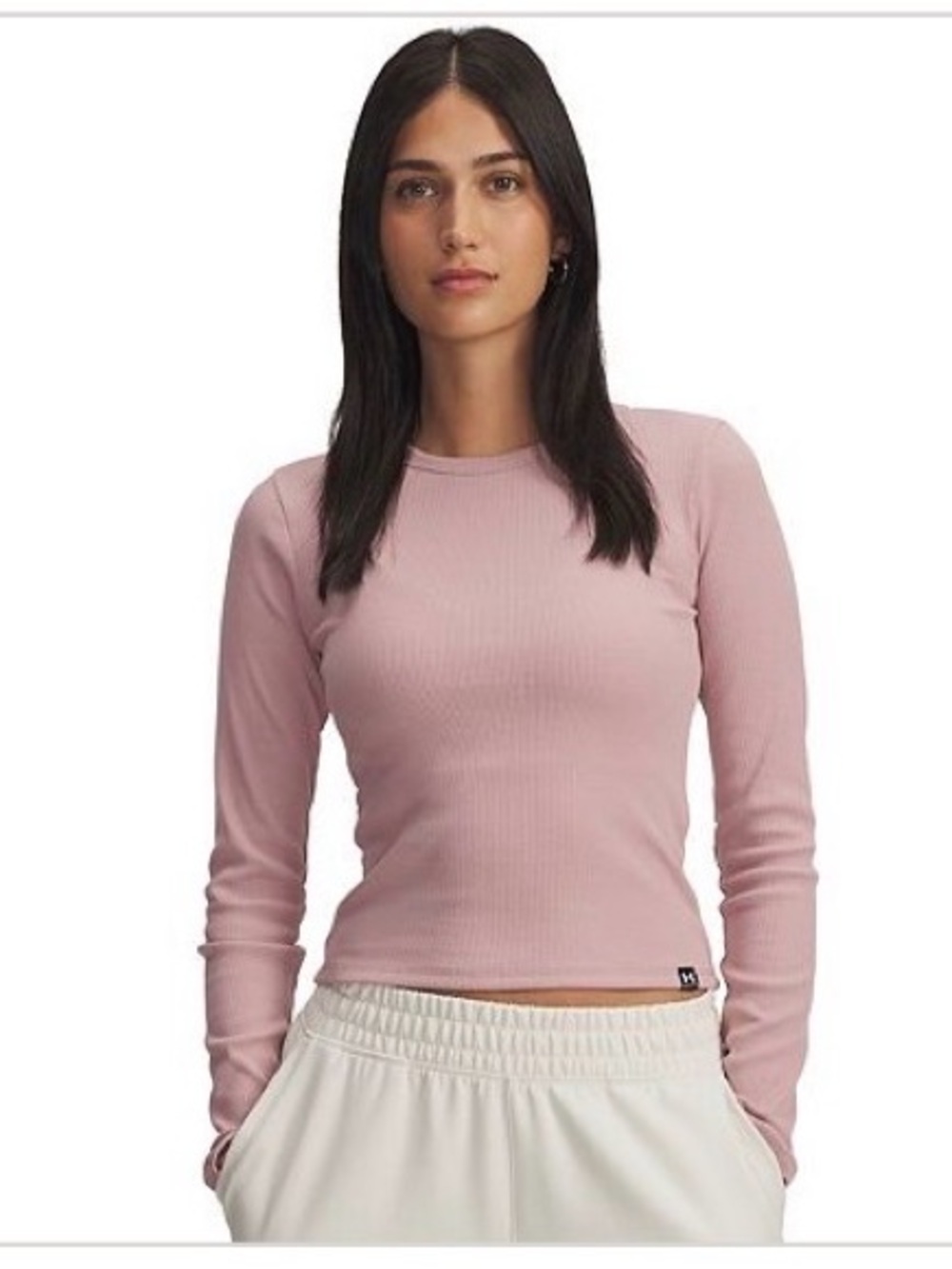 NWT Under Armour Rival Rib Long Sleeve Top (XS)